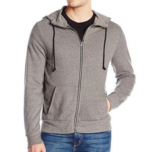 Men's Alternative Earth Rocky Mock Neck Zip Hoodie